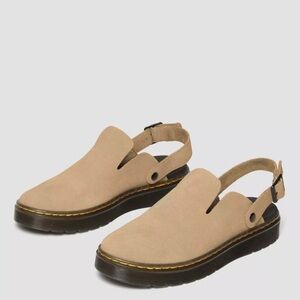 Dr Marten Carlson Suede Slingback Mules